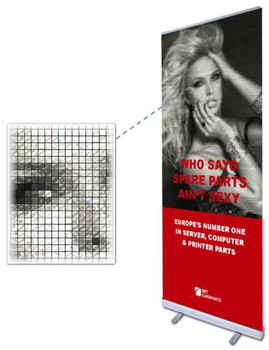 Noname SPAREPART_BANNER Roll-up Banner 85 x 200 cm SPAREPART_BANNER