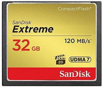 Sandisk SDCFXSB-032G-G46 CF Extreme 32GB 120MB/s UDMA7 SDCFXSB-032G-G46 Sandisk SDCFXSB-032G-G46 CF Extreme 32GB 120MB/s UDMA7 SDCFXSB-032G-G46