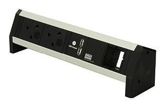 Bachmann 902.0184 DESK 2x 3.15A. 902.0184