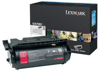 Lexmark 12A7365 Toner Black High Yield 12A7365