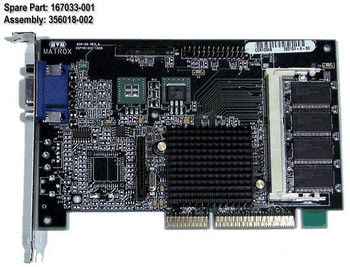 HP RP000073127 BOARD GRAPHICS.8MB RP000073127
