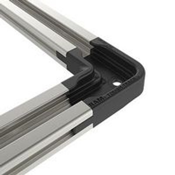 RAM Mounts RAP-TRACK-EXA-CC90U 90 DEG CONNECTOR for EXTRUDED RAP-TRACK-EXA-CC90U