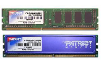 Patriot Memory PSD34G13332 4GB DDR3 1333MHz Signature PSD34G13332
