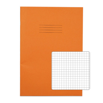 Rhino A4 Exercise Book 80 Page Squared S5 Orange Pack 50 - VEX668-525-6 VEX668-525-6 Rhino A4 Exercise Book 80 Page Squared S5 Orange Pack 50 - VEX668-525-6 VEX668-525-6