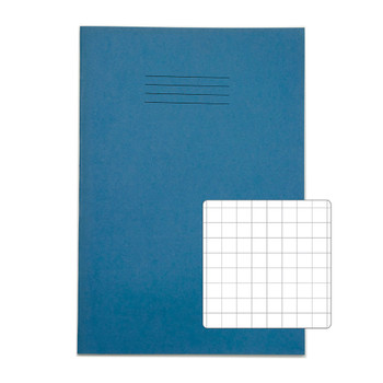 Rhino A4+ 13 X 9 " Oversized Exercise Book 80 Page 10Mm Squared Light Blue Pack VDU080-317-2 Rhino A4+ 13 X 9 " Oversized Exercise Book 80 Page 10Mm Squared Light Blue Pack VDU080-317-2