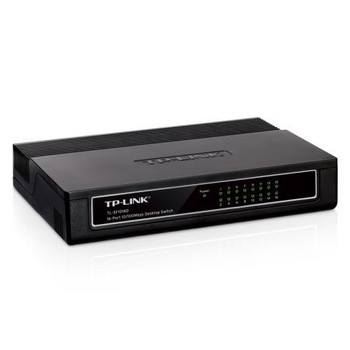 Tp-Link TL-SF1016D 16-Port 10/100Mbps Unmanaged Desktop Switch Plastic Case TL-SF1016D Tp-Link TL-SF1016D 16-Port 10/100Mbps Unmanaged Desktop Switch Plastic Case TL-SF1016D