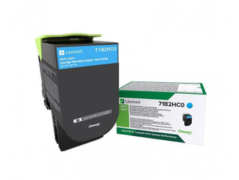 Lexmark 71B2HC0 Toner Cyan Return Program 71B2HC0