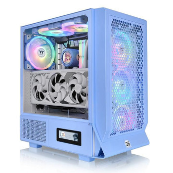 ThermalTake CA-1Y2-00MFWN-00 Ceres 330 Tg Midi Tower Blue CA-1Y2-00MFWN-00