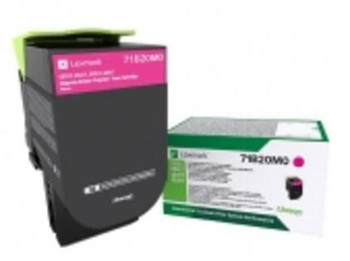 Lexmark 71B20M0 Toner Magenta Return Program 71B20M0