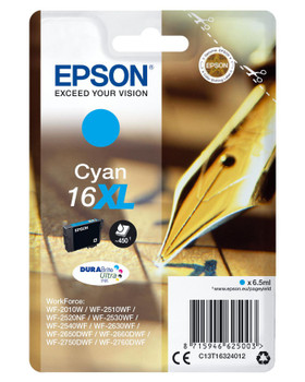 Epson C13T16324022 16XL ink cartridge cyan C13T16324022