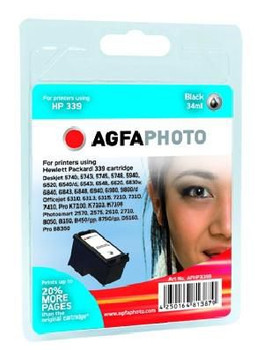 AgfaPhoto APHP339B Ink Black HP No. 339 APHP339B