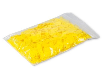 Zebra 97032-YELLOW Clip Closure Kit. yellow 97032-YELLOW