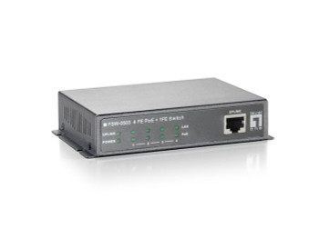 LevelOne FSW-0503W90 5x FE PoE. 802.3af PoE. 4 FSW-0503W90