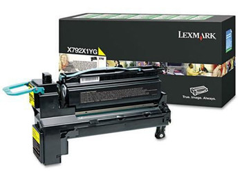 Lexmark X792X1YG Toner Yellow High Yield X792X1YG
