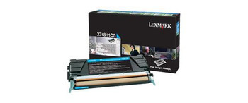 Lexmark X748H1CG Toner Cyan Return Program X748H1CG