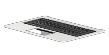 HP 841556-FL1 Top Cover & Keyboard Cz/Sl 841556-FL1