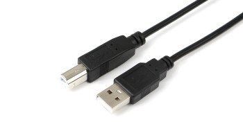 MicroConnect USBAB05B USB2.0 A-B 0.5m M-M BLACK USBAB05B
