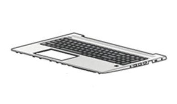 HP L45090-DD1 Top Cover W/Kb Cp Bl Iceland L45090-DD1