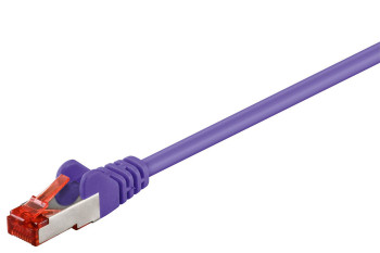 MicroConnect B-FTP60025P F/UTP CAT6 0.25m Purple PVC B-FTP60025P