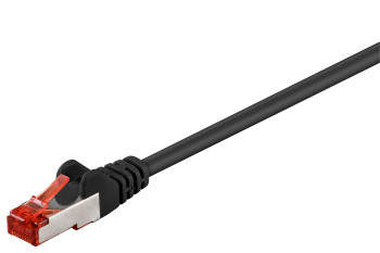 MicroConnect B-FTP6075S F/UTP CAT6 7.5m Black PVC B-FTP6075S
