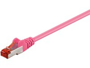 MicroConnect SSTP6005PI S/FTP CAT6 0.5m Pink LSZH SSTP6005PI