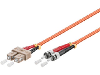 MicroConnect FIB120002 ST/UPC-SC/UPC 2m 62.5/125 OM1 FIB120002