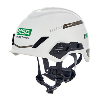 Msa V-Gard H1 Tri-Vented Safety Helmet White MSA10194783