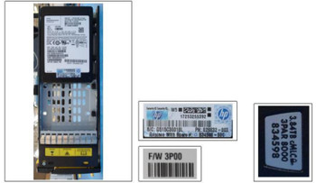 Hewlett Packard Enterprise 834598-001-RFB DRV 3.84TB SSD CMLC SFF FIPS 834598-001-RFB