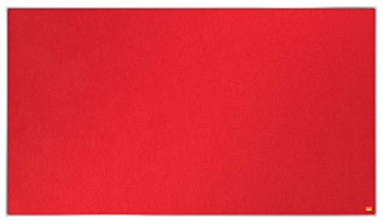 Nobo Impression Pro Widescreen Red Felt Noticeboard Aluminium Frame 1220X690mm 1 1915421 Nobo Impression Pro Widescreen Red Felt Noticeboard Aluminium Frame 1220X690mm 1 1915421