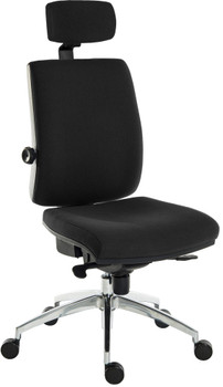 Teknik Office Ergo Plus Ergonomic Executive Operator Office Chair With Headrest 9700BLK/R530 Teknik Office Ergo Plus Ergonomic Executive Operator Office Chair With Headrest 9700BLK/R530