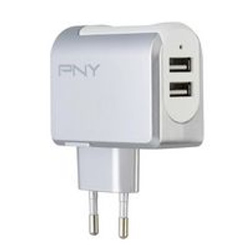 PNY P-AC-2UF-SEU01-RB FAST DUAL-USB EU WALL-CHARGER P-AC-2UF-SEU01-RB