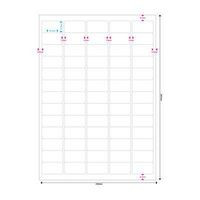 MediaRange MRINK151 Etiketten wht 38.1x21.2mm MRINK151