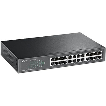 Tp-Link TL-SF1024D 24-Port 10/100 Unmanaged  Rackmount Switch Steel Case TL-SF1024D Tp-Link TL-SF1024D 24-Port 10/100 Unmanaged  Rackmount Switch Steel Case TL-SF1024D