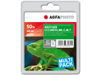 AgfaPhoto APB1280XLSETD Ink B/C/M/Y APB1280XLSETD