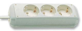 Brennenstuhl 1158610015 Eco-Line 3 AC outlets White 1158610015