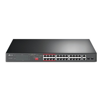 Tp-Link 24-Port 10/100Mbps Gigabit Unmanaged Poe+ 2 Ports Switch Rack Mountable TL-SL1226P Tp-Link 24-Port 10/100Mbps Gigabit Unmanaged Poe+ 2 Ports Switch Rack Mountable TL-SL1226P