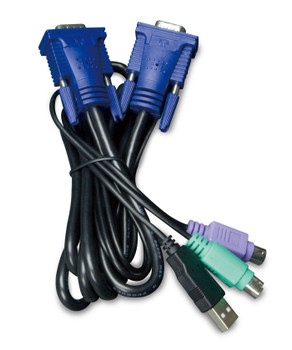 Planet KVM-KC1-5 5.0M USB KVM Cable w built-in KVM-KC1-5