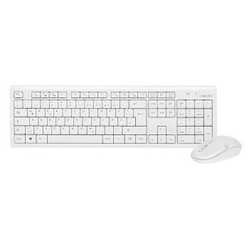 LogiLink ID0104W WL 2.4GHz w/Mouse White German ID0104W