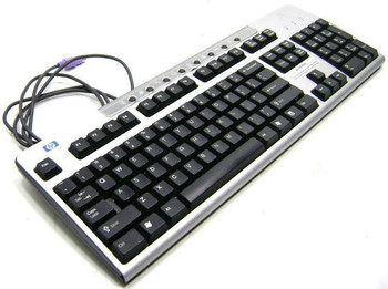 HP 271122-001-RFB Ez Access KeyBrd Carbon/Slvr 271122-001-RFB