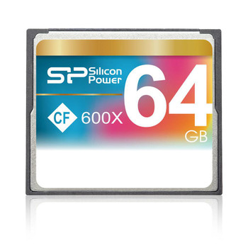 Silicon Power SP064GBCFC600V10 64Gb 600X Compactflash SP064GBCFC600V10