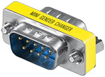MicroConnect MOD99 Mini Gender DB9 M/M MOD99