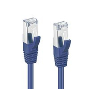 MicroConnect MC-SFTP6A005B CAT6A S/FTP 0.5m Blue LSZH MC-SFTP6A005B