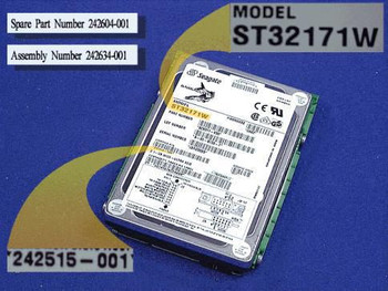 HP 242604-001-RFB 2.1Gb U/W SCSI HDD 242604-001-RFB
