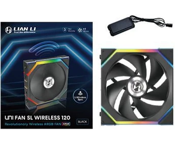 Lian Li 12SL1W1B Uni Fan Sl Wireless 120 12SL1W1B
