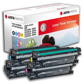 AgfaPhoto APTHP250XSETE Toner K/C/M/Y APTHP250XSETE