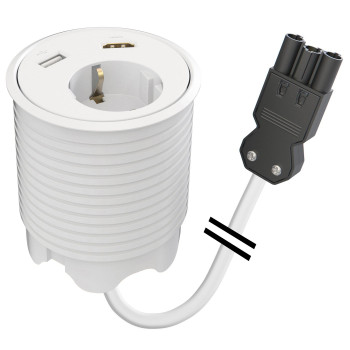 Kondator 935-PD13W-GST Powerdot - 1 Power 1 HDMI 1 935-PD13W-GST