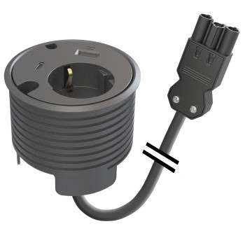 Kondator 935-PD16-GST Powerdot-1 Power 1 USB/A Ch 1 935-PD16-GST