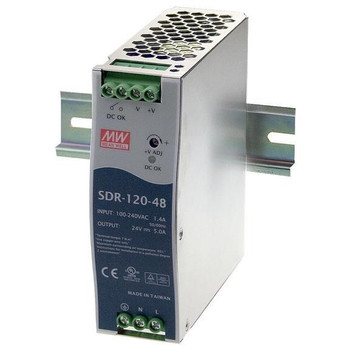Moxa 44855 DIN-RAIL 48VDC forSYNING. -25 44855