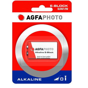 AgfaPhoto 110-802596 9V 6LR61 Block 1St. 110-802596
