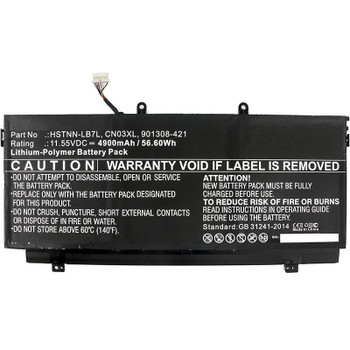 CoreParts Laptop Battery for HP 57Wh Li-Pol 11.55V 4900mAh MBXHP-BA0111